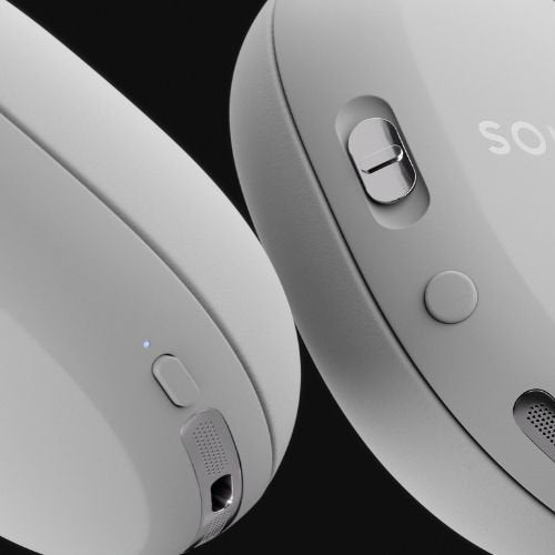 Sonos ACEULUS1 Sonos Ace Ultra Noise-Canceling Headphones, USB-C and 3.5mm, Soft White