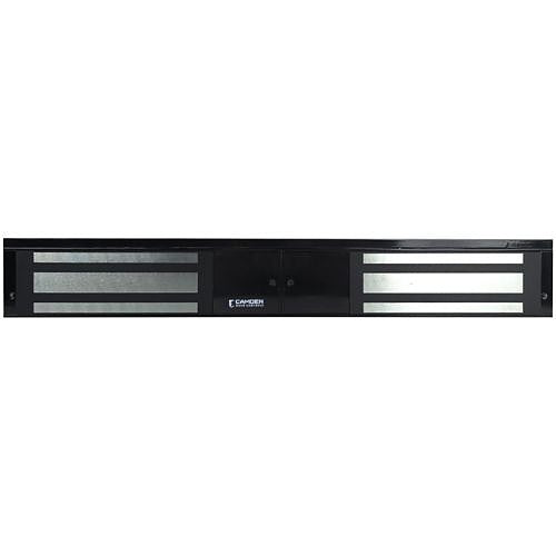 Camden CX-92S-12-BK 92 Series Magnetic Lock, Surface Mount, Double Door Basic, 1,200 lb, Black
