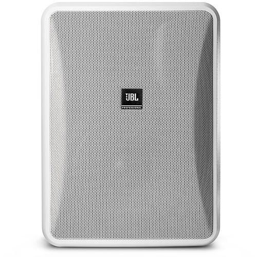 JBL Professional Control 28-1 8" 2-Way High Output Speaker with Weather Resistant Enclosure, White
