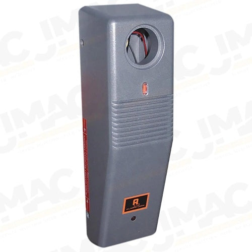 Napco PG21MS XIT Single Door Exit Alarm, 9V, Metallic Silver