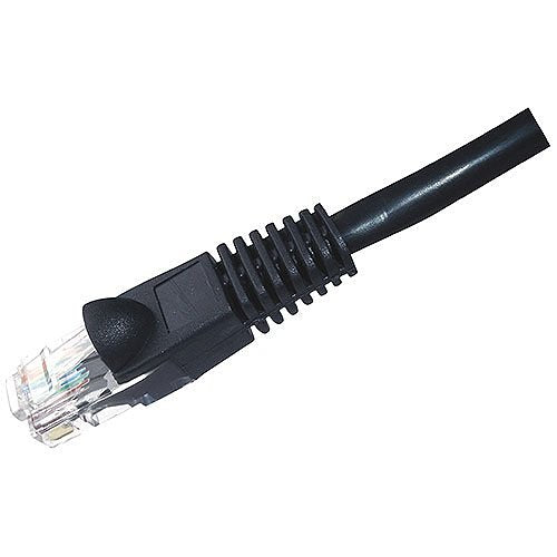 W Box 0E-C5EBK16 CAT5e Patch Cable, 1\' (0.30m), Black, 6-Pack Image of 0E-C5EBK16