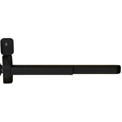 Centrios CEE100TD-AU-BSP-PARA-KR Exit Trim, Augusta, PARA, Black Suede Powdercoat