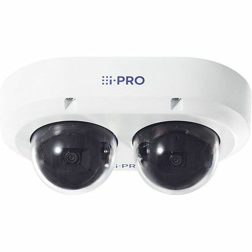 i-PRO WV-U85402-V2L U-Series x 4MP IR Outdoor Multi-Directional IP Camera, 2.5x Optical Zoom, 2.9-7.3mm Lens, White