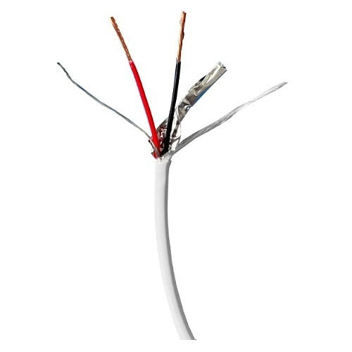 ADI PRO RN-82SR510 18/2 Stranded Plenum Shielded Cable, CL3P, 500\' Express Box, Off White