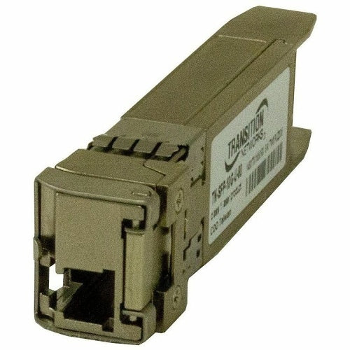 Lantronix TN-SFP-10G-U-80 SFP+ Module Transceiver with DMI, Cisco Compatible, 10GBASE-ZR, 10.3G, Single Fiber Singlemode