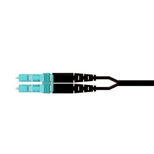 Panduit F92EPKHLHSHM001 Fiber Optic Patch Cord, OS2 2-Fiber 1.6mm PC OFNP Line Card1 Key, 1m, Aqua