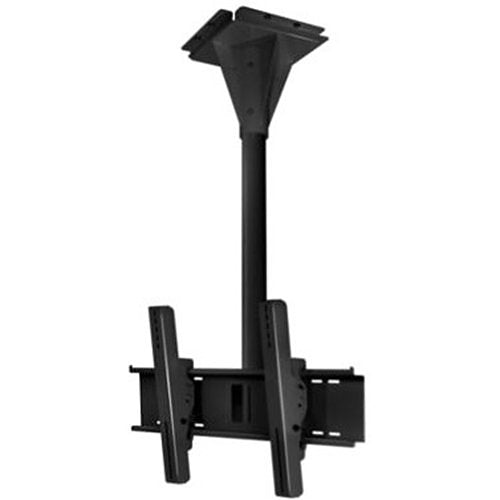 Peerless-Av Ecmu-02-C Ceiling Mount For Flat Panel Display - Black Image of QP-ECMU02C