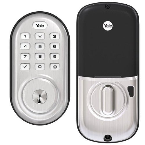 Yale Assure Lock Push Button Deadbolt Image of 2Y-084528