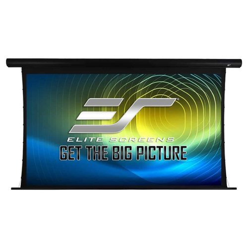 Elite Screens STT150U2HD5-E6 Starling Tab-Tension 2 CineGrey 5D 150\\" 16:9 Motorized ALR Electric Projector Screen, Black