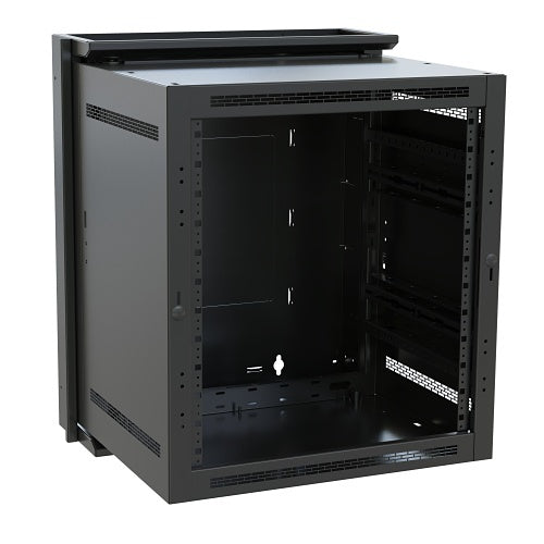 Middle Atlantic DWR-12-17 DWR Pivoting Wall Mounted Rack, 17\\" Depth Wall Mounted Cabinet, 12U RMS
