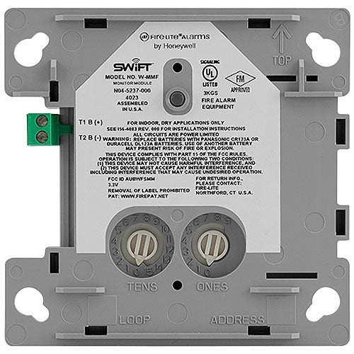 Fire-Lite W-MMFA SWIFT Wireless Monitor Module, Includes CR-123A Batteries
