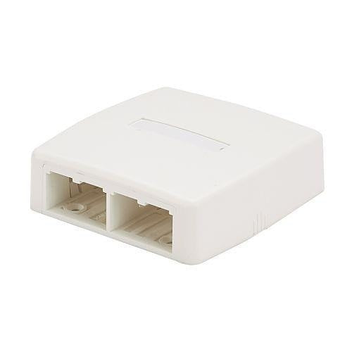 Panduit CBXQ4WH-A Surface Mount Mounting Box