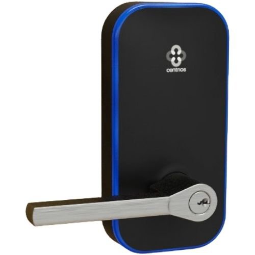 Centrios CEB100-TB-626-PARA-CE234S-497-KR Cylindrical Lock Key-in-Lever, Taylor Bay, PARA, 2 3/4\\" Backset Square Corner Latch, ANSI 4 7/8\\", Satin Chrome