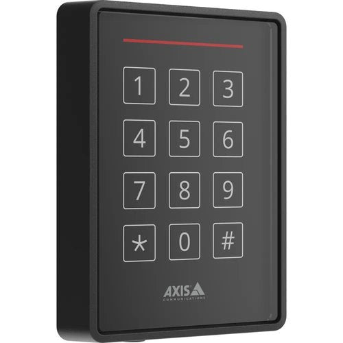 AXIS A4131-E RFID Access Reader with Keypad, Single-Gang Mount