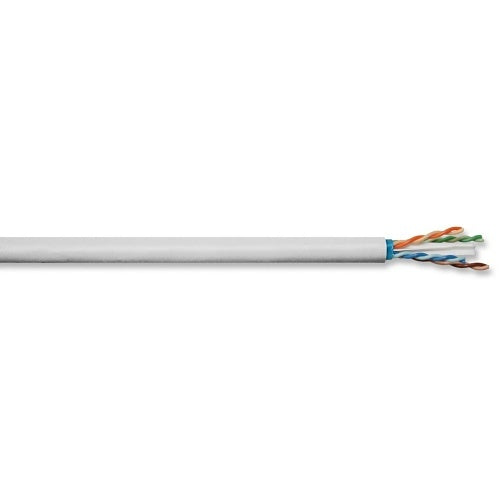 Hubbell C6ASRDSW Cable, NEXTSPEED, CAT6A, Discontinuous Shield, 23 AWG, Reel in Box, UTP, Riser, White