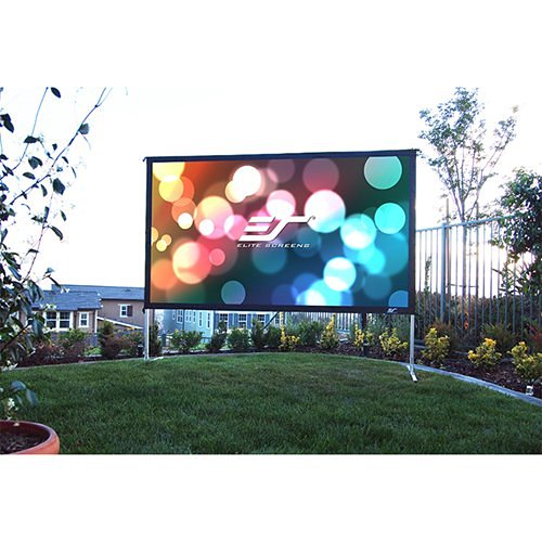 Elite Screens Yard Master OMS120HR3 120\\" Projection Screen