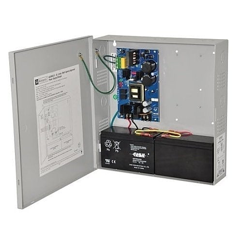 Altronix AL600ULXPD8CB AL600ULX Series Power Supply Charger in Large Enclosure, PD8ULCB, Outputs, 12VDC or 24VDC Selectable Output