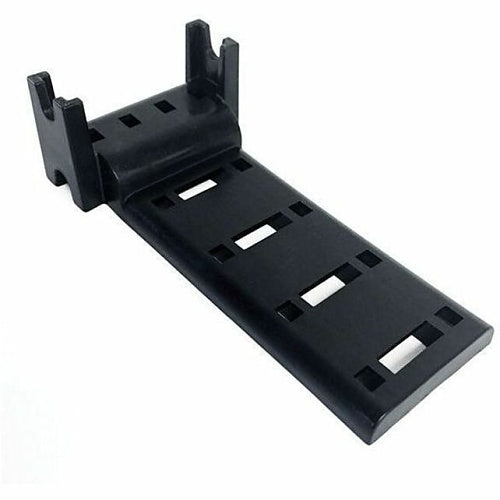OCC RTC1U-3APBL 3-Adapter Plate Rack Mount Fiber Enclosure, Locking, 1U, Black