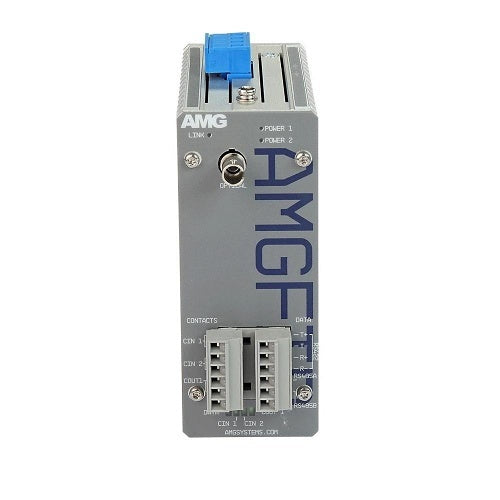 AMG Systems AMGFIB-1SD-3CC-M1A Serial Data and Contact Closure Converter, Multimode 2 km, 1-Fiber, A-Side
