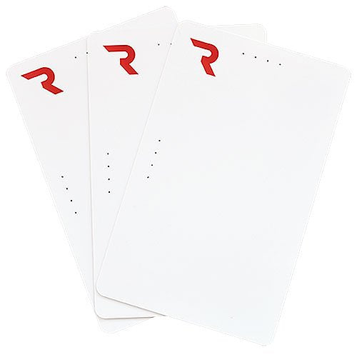ProdataKey RCP Red High Security with Prox Printable Card, Multi-Technology, 13.56 MHz, Desfire EV2, Prox 125 kHz, 25-Pack