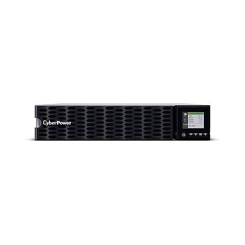 CyberPower OL6KRTHD Smart App Online Series 4-Outlet Rack/Tower Double-Conversion UPS with LCD Control Panel, 6000VA 6000W, Hardwire Terminal NEMA L6-30P Cord, PowerPanel Business Edition