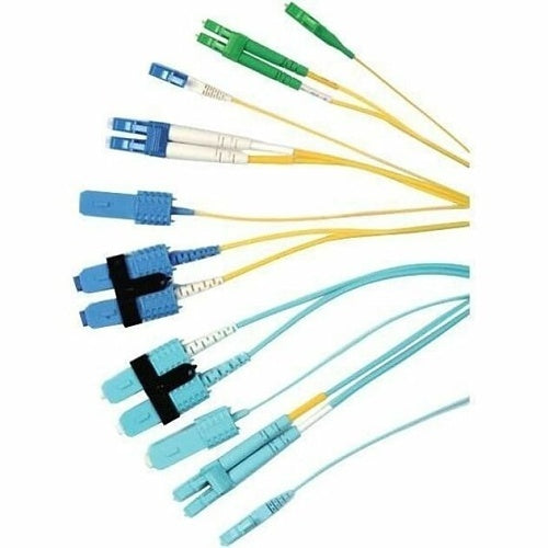 Siemon FJ2-LCLC5V-04AQ Fiber Optic Patch Cord, JMP Duplex XGLO Line Card1 OM4AQA OF and OFNR, 4m
