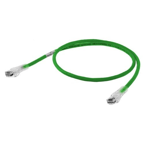 Hubbell HC6GN75 NEXTSPEED CAT6 Cable, Slim, 75\', Green