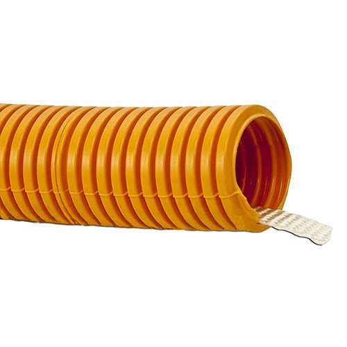 W Box UL Listed Corrugated Flexible Conduit w/ Nylon Pull Tape 1 ¼\\" X 100\' Image of 0E-RG125100