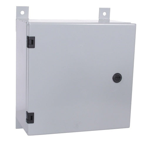 Hubbell HICP412G HI-IMPACT Consolidation Point Cabinet, NEMA 4/12, Gray, 12\\"x12\\"x8\\"