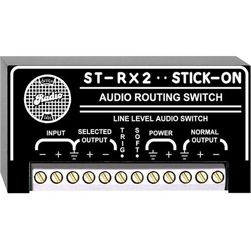 RDL ST-RX2 Audio Routing Switcher - 1x2 Image of RL-STRX2