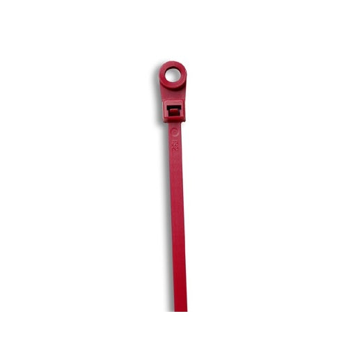 Dottie DTMP6 8\\" Air Handling Cable Tie with Mounting Hole, Nylon 6/6