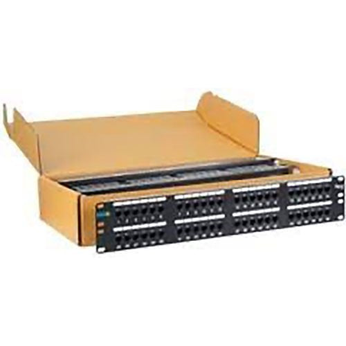 ICC ICMPP4860V CAT6 Patch Panel, 48-Port, 2U RMS, 6-Pack Image of H2-ICMPP4860
