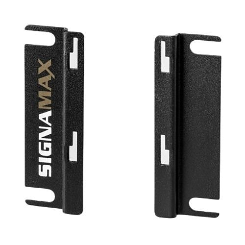 Signamax CMB-B12-B Cable Management Bar Mounting Bracket, 2U, Black