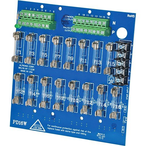 Altronix PD16W Power Distribution Module Image of AX-PD16W