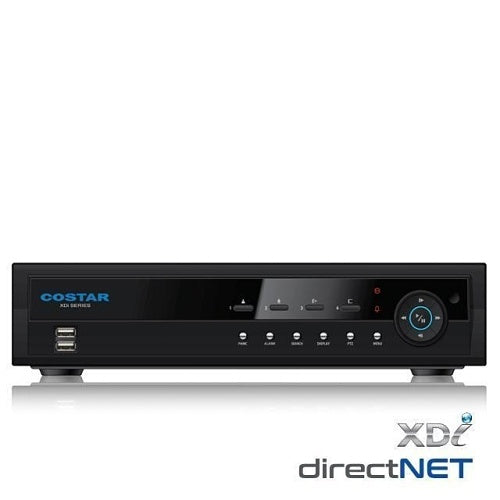 IDIS CR4025XDI-4TB 4-Channel NVR with Built-in PoE, 4TB