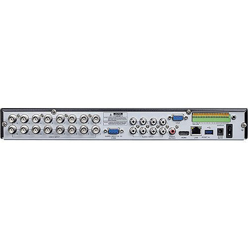 AVYCON AVR-DSV516H Diversity Series 5MP Lite 16-Channel HD DVR, NDAA Compliant