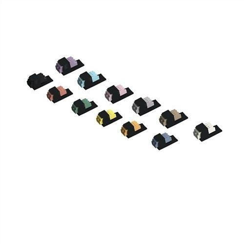 Panduit CMDKIGLCZBL Mini-Com Keyed K-Slate LC Duplex, Black Module