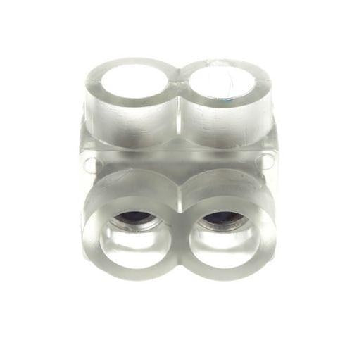 Panduit PCSB2/0-2-12 Multi-Tap Connector, Double-Sided, Clear