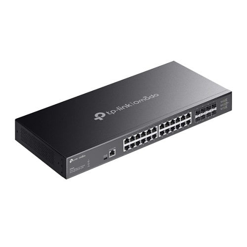 TP-Link SX3832 Omada 24-Port 10GBASE-T L2+ Managed Switch with 8 10GE SFP+ Slots