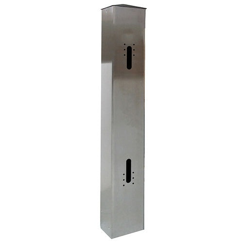 Camden CM-42-DSU-SS CM-42 Series 42\\" Mounting Post with Column Switch Preparation, 6\\" x 6\\", Stainless Steel Bollard