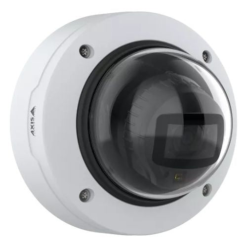 AXIS P3278-LV 8MP Dome IR Camera with AI Analytics, 4.4-14.6mm Varifocal Lens