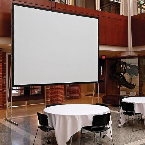 Draper 241275 220\\" Ultimate Folding Screen, Manual Projection Screen