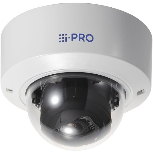 i-PRO WV-S22600-V2L 6MP Vandal Resistant Indoor Dome IP Camera, White