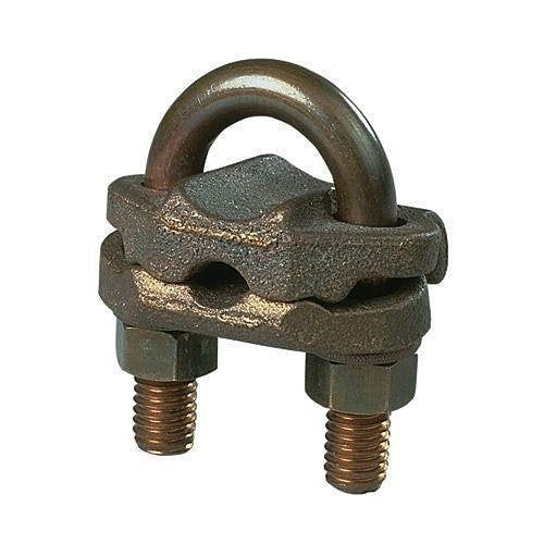 Panduit GPL-5-Q Bronze Grounding Clamp, U-Bolt, #4 Sol-2