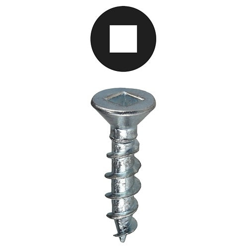 Dottie DDFW8112 #8 1-1/2 in. Square Drive Flat Head Wood Screw
