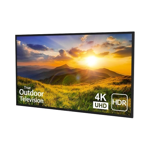 SunBrite SB-S2-75-4K-BL Signature 2 Series 4K Ultra HDR Partial Sun Outdoor TV, 75"