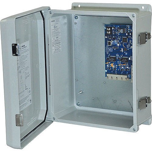 4PT POE+ SW/NOPS 1G SFP NEMA4 Image of AX-NETWAY4EW