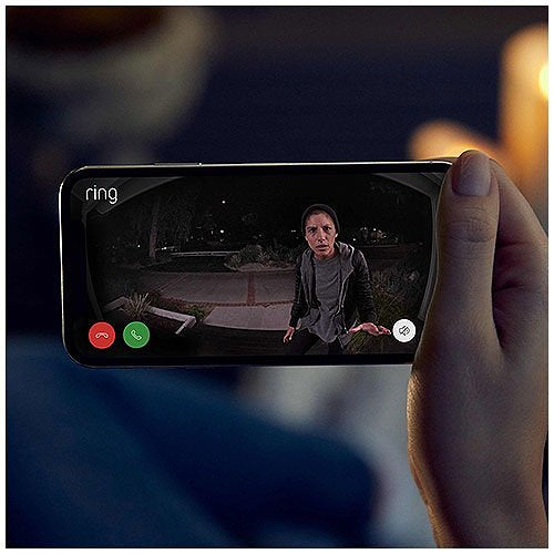Ring Video Doorbell Elite, PoE, Satin Nickel (B071DZYTKY)