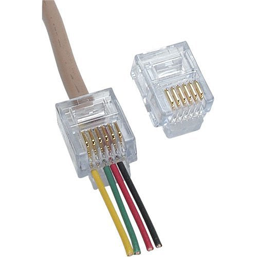 Platinum Tools 100026C Pass-Through Connector, 50-Piece