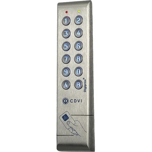 CDVI KCPROXWLC26 - Keypad & Multi-Technology Wiegand Proximity Card Reader (125 KHz) Image of CV-KCPROXWLC